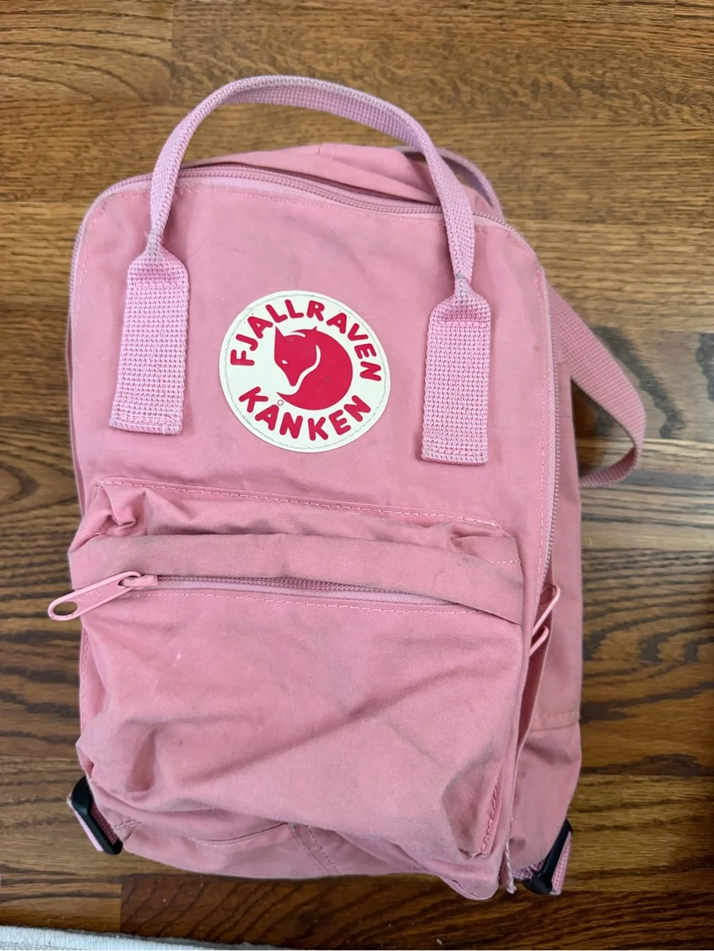 Fjallraven Kanken Mini Backpack in Light Pink
